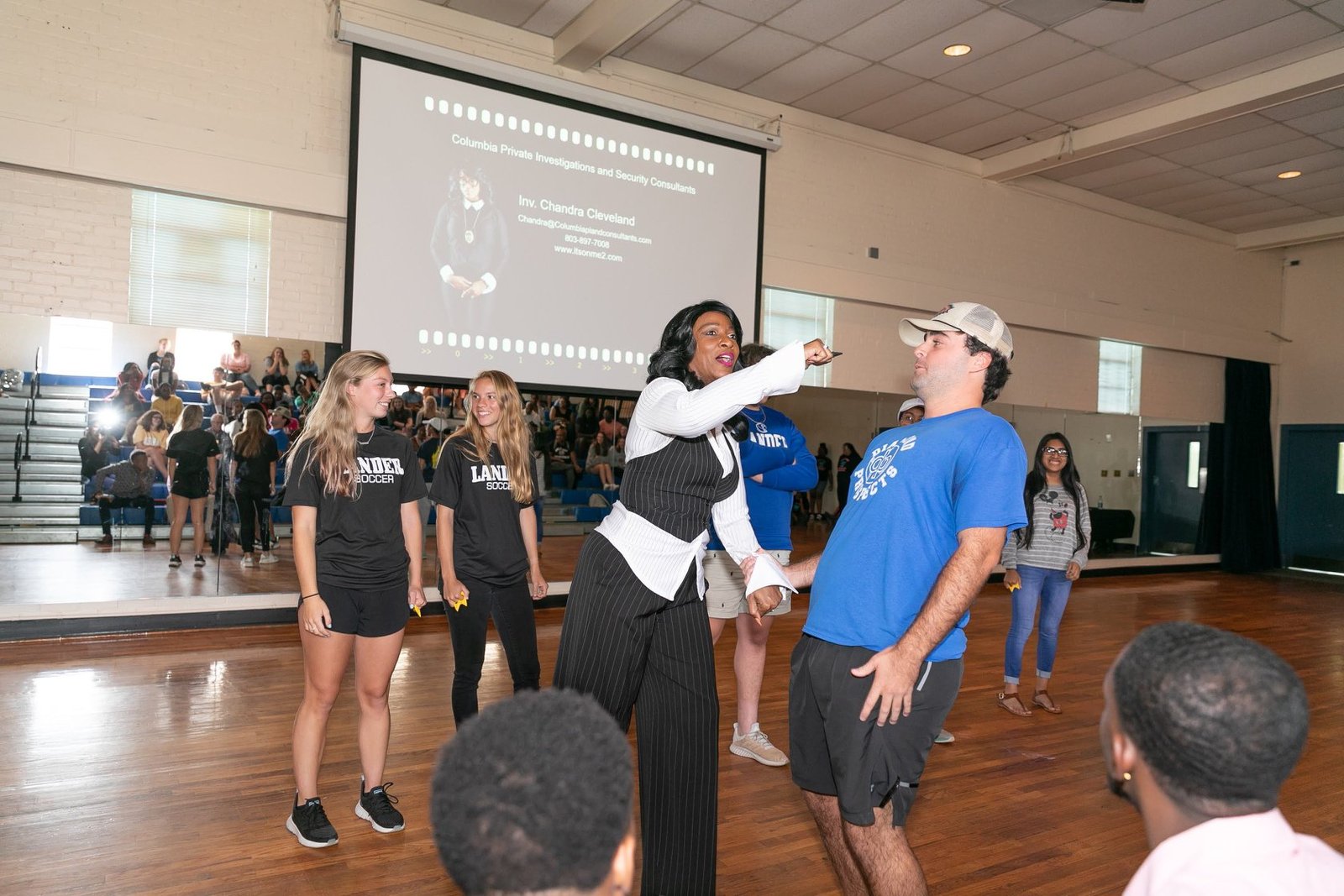 Catfight Self Defense Class at the College